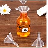 CULER Mini Transparent Trichter Kunststoff Küche Kochendes Zubehör Gadgets Parfüm Emulsion Verpackung Zusatzwerkzeug