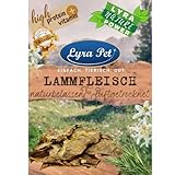Lyra Pet® 1 kg Lammfleisch naturbelassen & luftgetrocknet Kausnack Hund L