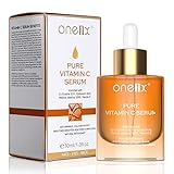 Vitamin-C-Serum mit Hyaluronsäure, Vitamin E & (B3) für Gesicht, Hals und Augen für Anti-Falten, Anti-Aging, sofortige Feuchtigkeitscremes, Whitening Dark Spots Gesichtsserum 30ML