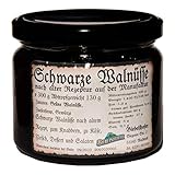 Schwarze Walnüsse, Schwarze Nüsse 300 g - Eine alte deutsche Sp