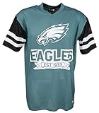 New Era Philadelphia Eagles T-Shirt/Tee - NFL Contrast Sleeve - Green - L