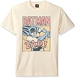 DC Comics Herren Batman Dynamic Duo Graphic T-Shirt - Beige - M