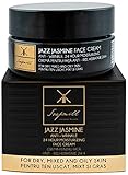 Gesichtscreme JAZZ Jasmine für Damen | Handmade BIO Kosmetik Alternative für Hyaluronsäure und Retinol | 50 ml Feuchtigkeitscreme mit Linefill und Emolid CC von Soap