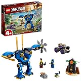 LEGO 71740 NINJAGO Jays Elektro-Mech Actionfigur, Spielzeug ab 4 Jahren, mit Spinne und Ninja 
