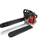 BITUXX® Benzin Kettensäge Motorsäge 58ccm Motorkettensäge Säge 3,6PS 50,8cm 20Z