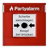 (40 x) Einladungskarten Geburtstag Partyalarm Feueralarm lustig witzig Einladung