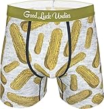 Good Luck Undies Herren Boxershorts Dill Pickles - Grau - Larg