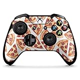 DeinDesign Skin kompatibel mit Microsoft Xbox One X Controller Aufkleber Folie Sticker Pizza Fast Food Stück