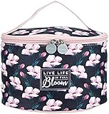 Legami - Beauty Case - Flower Bloom, blau/pink