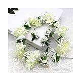 WHQ Mädchen Stirnbänder Crown-Handmade Frauen Haarkranz Mit Haarnadel Kreative für Festival Hochzeit Girlande QD (Color : C)