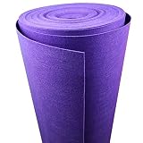 XIAOZHEN Filz Bastelfilz Filzstoff Bastelfilz Dekostoff Wollfilz 1m Meterware 100cm x 2mm zum DIY Handwerk Nähen Projekte Patchwork Nähen Tischdeko und Wohnaccessoires(Color:Lila)