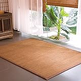 Teppich Läufer Japanischer Traditioneller Bambus-Teppich, rutschfest Zuhause Sommer Bodenmatte Große Flur Teppiche Rollmatten, Naturfaser Bambus Teppich für Wohnzimmer (Size : 80×640cm (2.6×21ft))