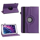 NAUC Hülle für Medion Lifetab P8502 Tablet Tasche Schutzhülle Cover Case 360° Drehbar, Farben:L