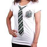 HARRY POTTER - T-Shirt Slytherin Disguise - GIRL (XL) : TS