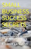 SMALL BUSINESS SUCCESS SECRETS: The Cheapest Way To Use Follow Up Email Marketing (English Edition)