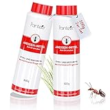 Panteer ® Ameisenstreu 500g 2er Set - Problemlos durch den Sommer - Einfach Ameisen bekämpfen mit Ameisengift - Insektizid Granulat mit sofortiger Langzeitwirkung