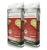Bevermann Premium Holzdekor Bodenbelag - rot - 2x50L