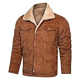 CCOOfhhc Lederjacke Herren Gefüttert Schwarz Winter Slim Fit Elegant Kurz Pilotenjacke Kunstleder Warnjacke Arbeitsjacke Übergangs Jacken Herbst Bomberjacke Vintage Bikerjacke Stehkrag