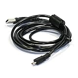 GIGAFOX® Ladekabel, Datenkabel, USB-Kabel für Casio Exilim EX-ZS20/EX-ZS10/EX-H50/EX-H5/EX-N1/EX-ZS100/EX-Z800/EX-ZS5/EX-Z350/EX-ZS200/EX-ZS30/EX-ZS150