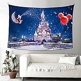 NHhuai Wandteppiche Tapisserie Tapisserie Wandbehang für Schlafzimmer Wohnheim Dekor Kaminhinterg