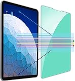 Kinmiee Grünlicht Augenschutz Displayschutz Kompatibel mit iPad Pro 11 Zoll (2021,2020,2018 Modelle) & iPad Air 4 10,9 Zoll (2020) Anti Blaulicht Anti-UV, Anti-Kratzer HD-Klarg