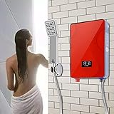 6,5 kW Digital Elektrisch Durchlauferhitzer Tankless Warmwasser Bad Dusche Warmwasser Satz 220 V / 50 H