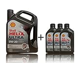 1x5 +3x1 Shell 0W-30 Helix Ultra Professional AV-L - 5 Liter 0W30 Motorö