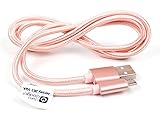 DURAGADGET Rose Gold Micro USB Ladekabel Datenkabel für ausdom anc8
