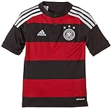 adidas Kinder Trainingsshirt DFB Trikot Away WM, Schwarz/Rot, 176