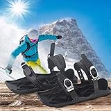 PHLPS Tragbare Skischuhe, Mini-Skischuhe, Skischuhe Tragbare Schlittschuhe, Winter im Freien Tragbar, Für Männer Frauen Universal Sports Sk