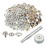 Weiyang 152 stücke Möbelabdeckung Snap Leinwand Feste Stoff Befestigungsmittel Reparatursatz Markise Taste Niet 10mm Schraube Boat Marine Reparatur Leinwand (Color Name : 152 pcs)