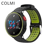 ColMi Smartwatch Herzfrequenz-Tracker, IP68, wasserdicht, Ultra-lang, Standby, iOS, Android Smartwatch, Grü