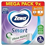 Zewa Smart Toilettenpapier Ohne Hülse, Großpackung Mit 36 Rollen (9 x 4 x 300 Blatt)