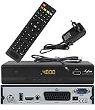 Leyf 2909 New Model Sat Receiver Digitaler Satelliten Receiver- (HDTV, DVB-S /DVB-S2, HDMI, SCART , 2X USB , Full HD 1080p ) [Vorprogrammiert für Astra, Hotbird und Türksat] + HDMI Kab