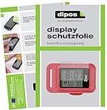 dipos I 2X Schutzfolie matt kompatibel mit CRIVIT Schrittzähler Folie Display