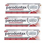 Parodontax Complete Protection Whitening Toothpaste 75 mlPack of …, Schwarz Anthrazit, Strong Mint, (Pack of 3)