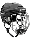 Bauer 5100 Eishockey Senior Combo Helm (Schwarz, Medium)