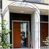 HSWYJJPFB Rosen Bogen Rosen Reben Trauben Blumenständer Hochzeitslaube Metall Gartenbogen DREI Rohre Verstärkung für Kletterpflanzen 0923(Size:200 * 230cm)
