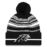 New Era NFL Sideline Winter Mütze - Carolina Panthers 2021