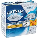 Catsan Aktive Frische Agglomération © Rante Litiã¨Re für Katzen-5L (Lot von 2) 1