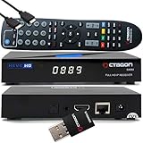 OCTAGON SX889 HD H.265 IP HEVC Set-Top Box - Smart IPTV Receiver, Kartenleser, Media Server, Mediathek, DLNA, YouTube, Web-Radio, iOS & Android App, USB PVR, 300Mbits WiFi-Stick, gratis HDMI-Kab