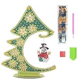 HIQE-FL Diamond Painting Weihnachten Deko,Weihnachtsbaum Diamant Painting,Kristall Weihnachtsbaum Handwerk,5D Mosaik Kristall Diamond Painting,Diamond Painting Weihnachten (B)