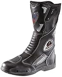 protectWEAR Tourenstiefel aus Leder schwarz u.a. zum Motorradfahren geeignet Modell SB-03203 43 EU
