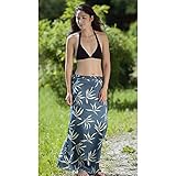 Cocoon - Silk Sarong Leaves - Wickelrock mit I