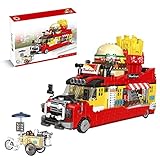 Yayun Technik Hamburger Auto Modell Kompatibel mit Lego Technik - 870 Stück