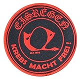 EISREGEN - Krebs Macht Frei - Aufnäher/Patch - ca. 9,5