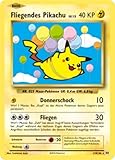 Fliegendes Pikachu 110/108 Pokemon XY Evolution Sammelkarte - Deutsch - C