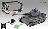 s-idee® 01661 Battle Panzer 1:28 mit integriertem Infrarot Kampfsystem 2.4 Ghz RC R/C ferngesteuert, Tank, Kettenfahrzeug, IR Schussfunktion, Sound, Licht, Neu, 1:24, Schuss Sound, Beleuchtung