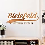 Bielefeld Nordrhein-Westfalen Wandtattoo Wandaufkleber Wall Stick