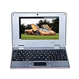 Haude 7-Zoll-S500-Quad-Core-Android 5.1 1 + 8G 1024X600 1,5 (GHz) Hochkonfigurierter Netbook-Computer Rosa EU-Steck